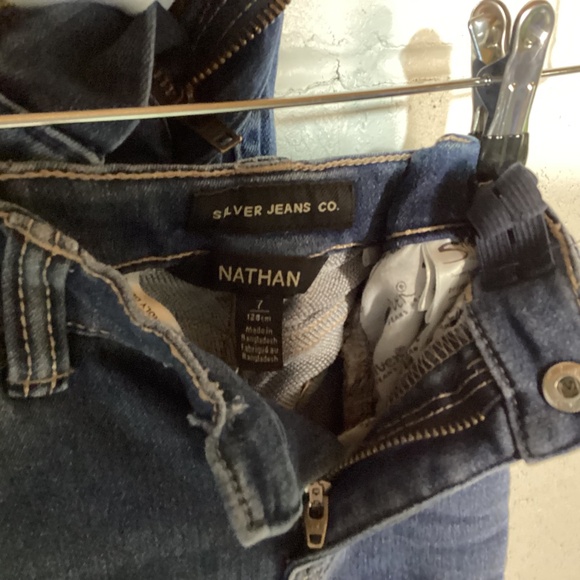 Boys JCrew and Nathan Silver Jeans | Size 7 - Picture 3 of 8